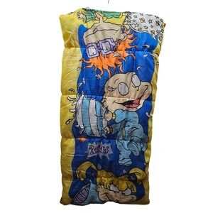 Vintage Rugrats Sleeping Bag Nickelodeon 1997 Tommy Chuckie Angelica